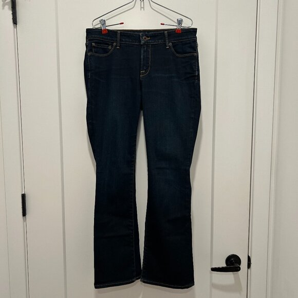 LUCKY BRAND Lolita Boot Cut dark wash jeans 10/30 A - Picture 1 of 10